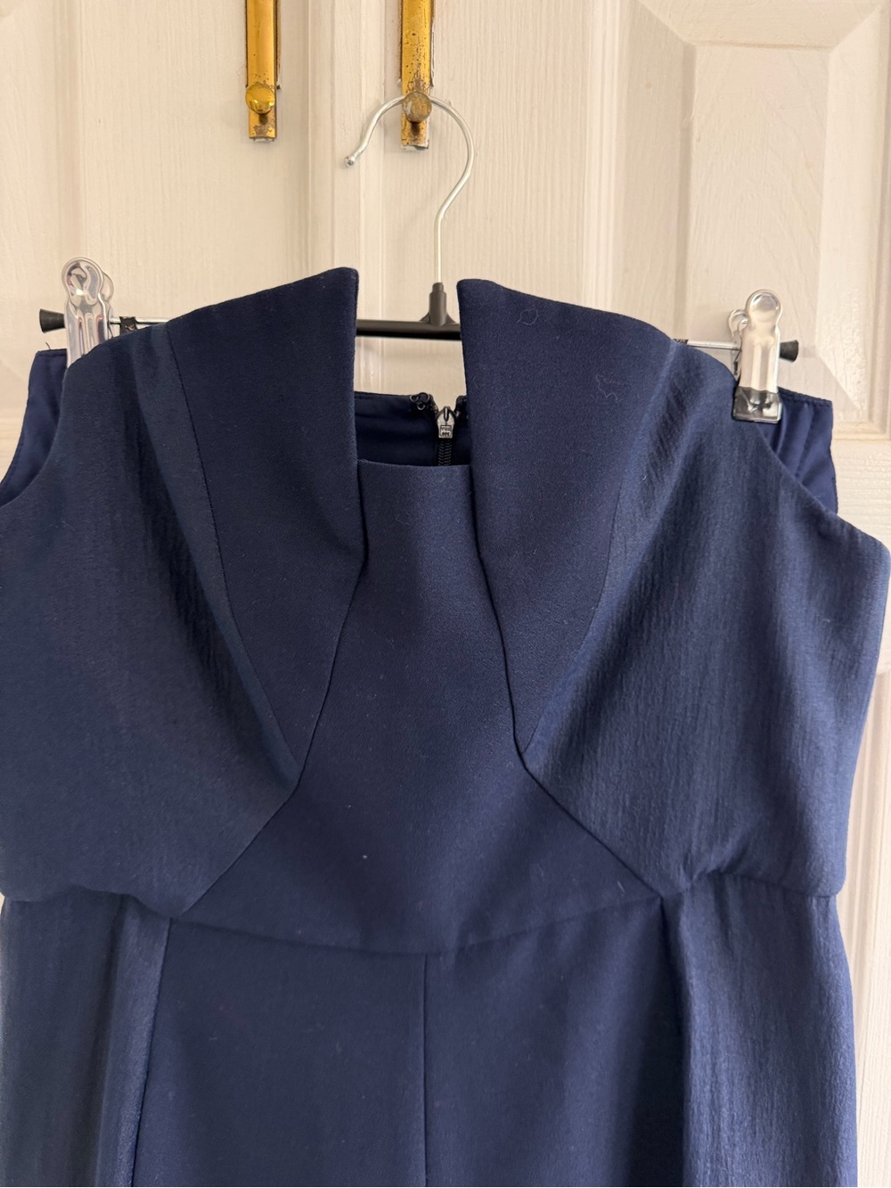 Black Halo Lena Navy Jumpsuit - Picture 6 of 10